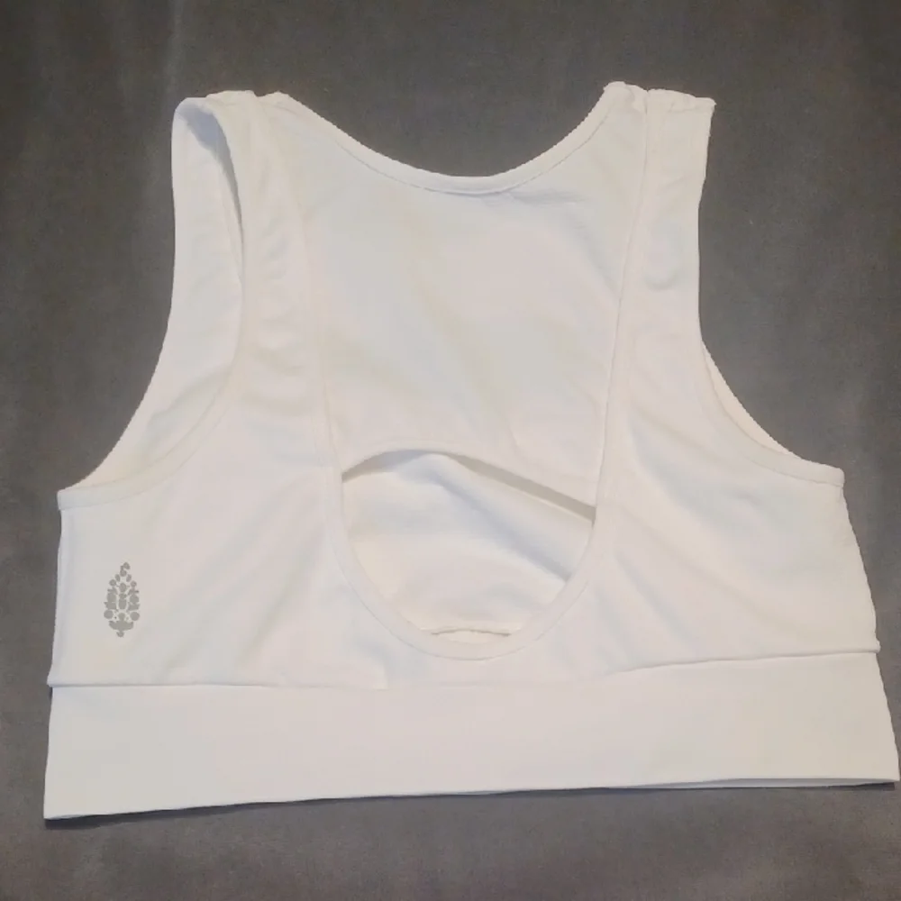 Free People White Sports Bra - Picture 2 of 6